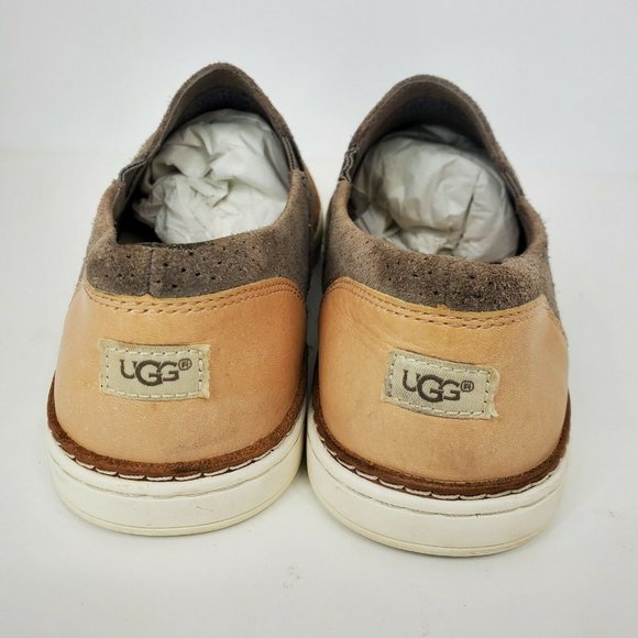 Ugg Womens Adley Perf 1018375 Gray Slip On Sneakers Size 9.5 - Picture 5 of 8